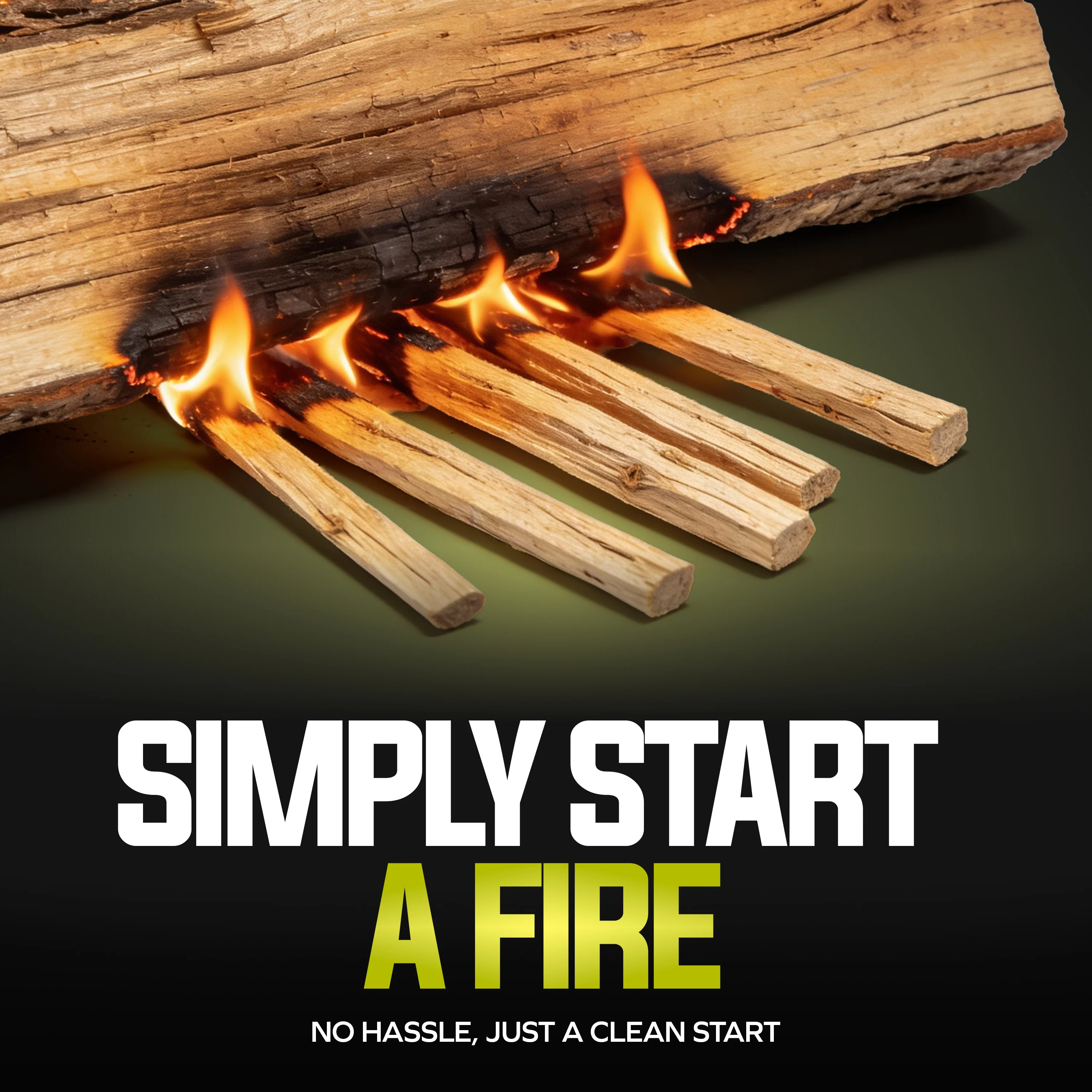 Sun Joe All-Natural Fire Starter Sticks | Pine Kindling for Fireplaces, Campfires, Wood Stoves, Fire Pits & Grills | 25 Lbs. - Image 5