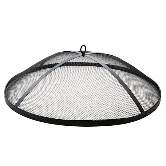 Sun Joe SJFP30 30-Inch Round Steel Fire Pit w/Dome Screen and Poker - Image 9