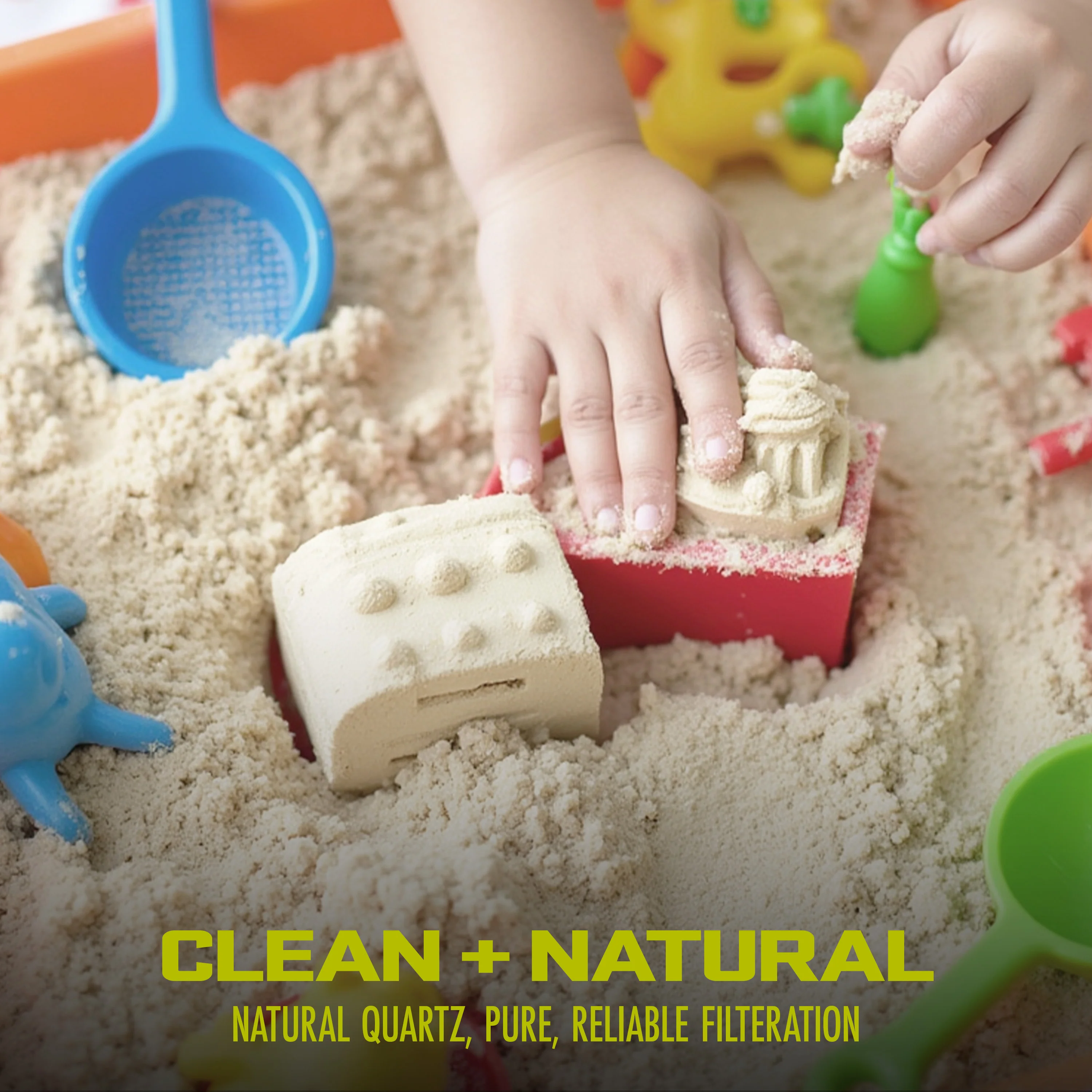 Sun Joe Ultra Fine Silica Play Sand | 50-Lb. Bag - Image 6