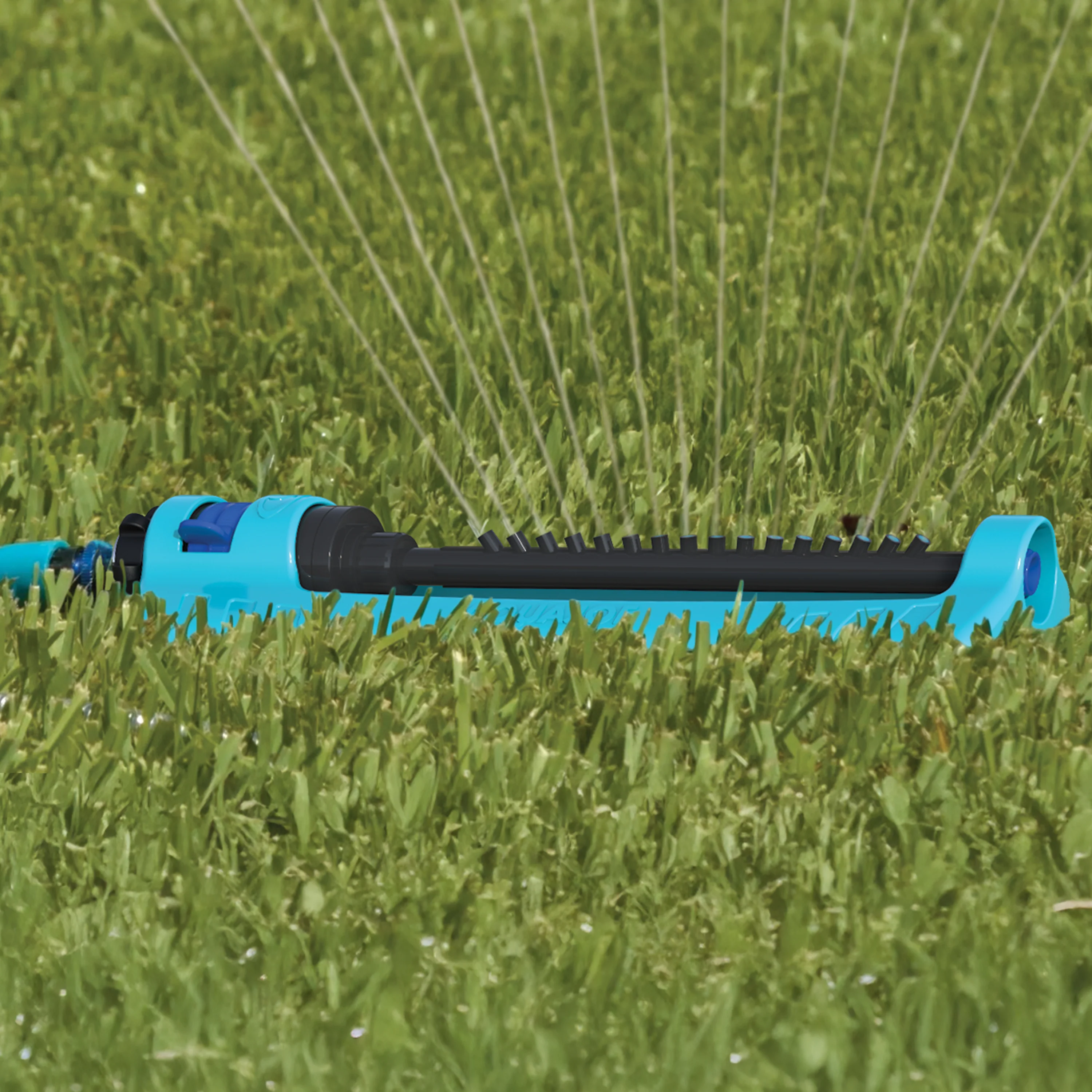 Aqua Joe Indestructible Metal Base Oscillating Sprinkler | Adjustable Spray Patterns | 3,600 Sq. Ft. Max Coverage - Image 8