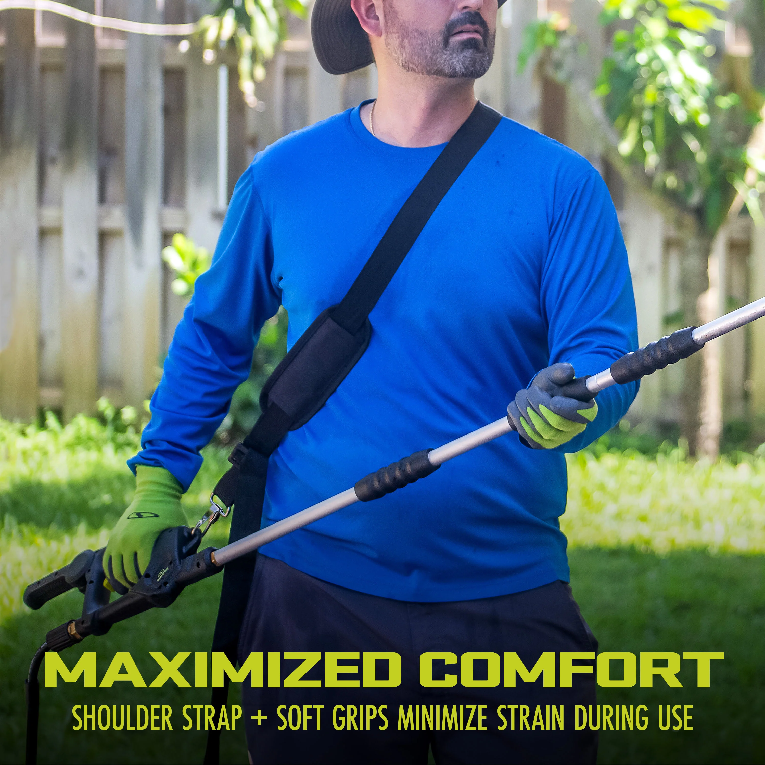 Sun Joe Universal Pressure Washer Sky Lance W/ 4-Piece Accessory Kit | 9-Foot - Image 6