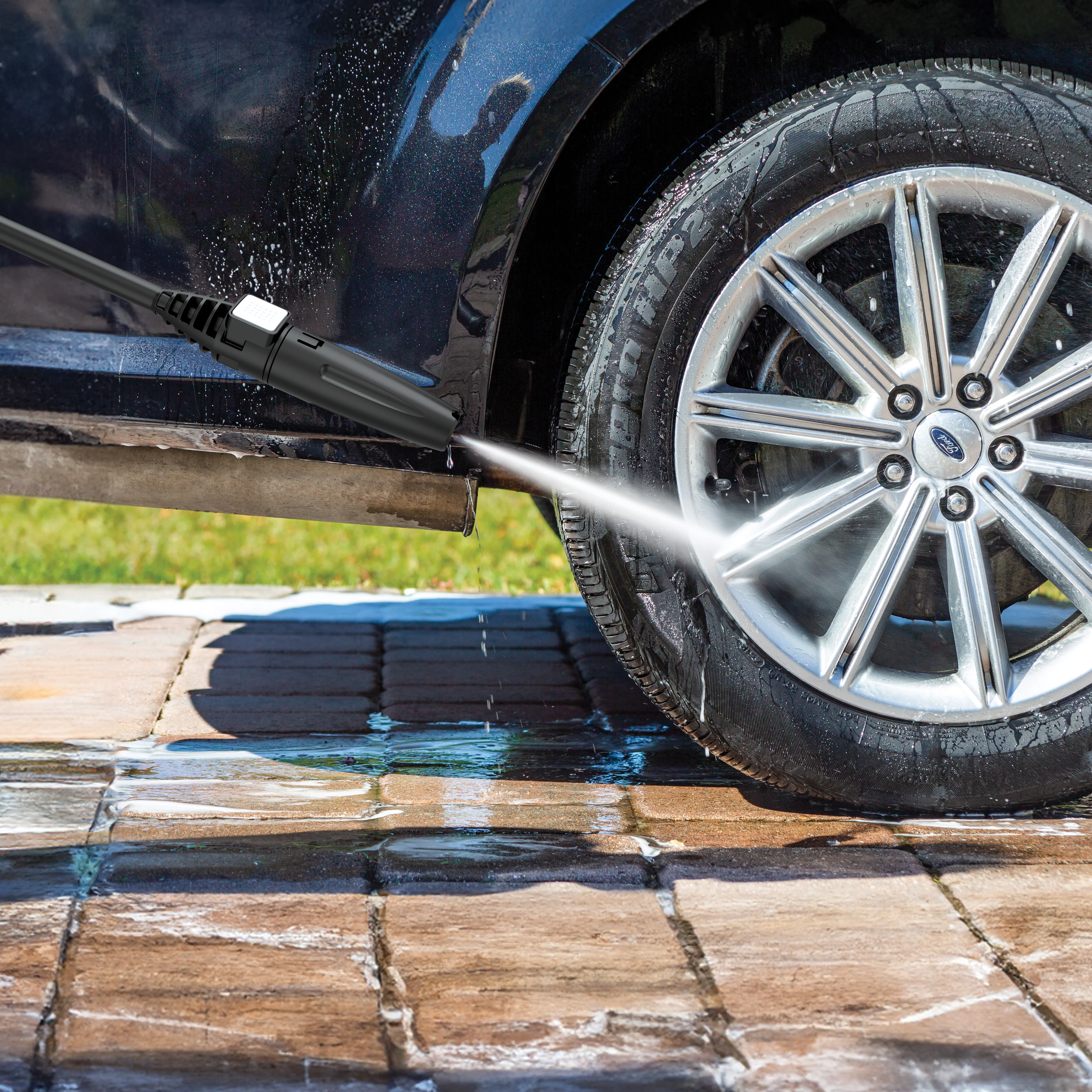 Sun Joe Electric Pressure Washer | Adjustable Spray Wand | Easy Carry Handle - Image 6