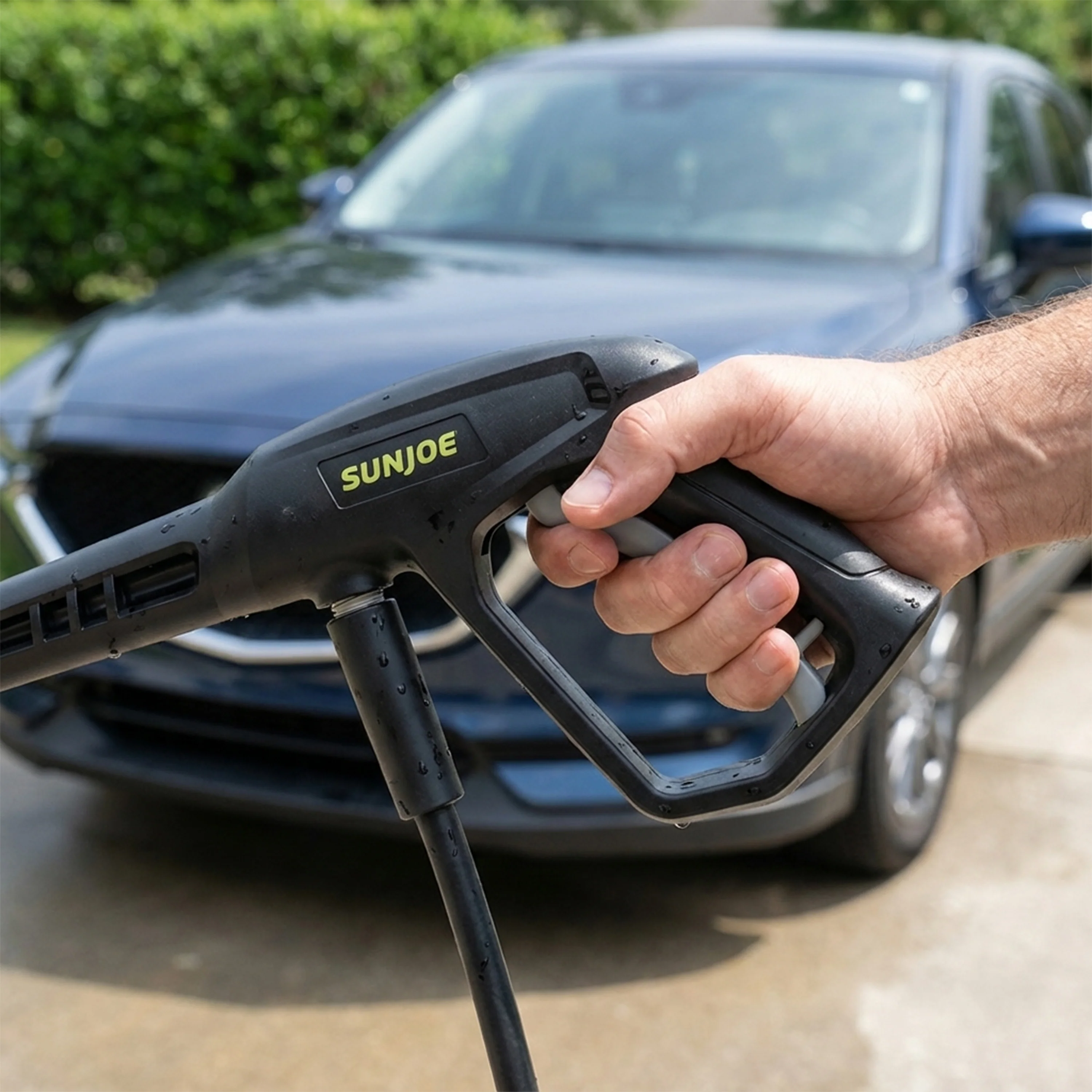 Sun Joe Electric Pressure Washer | Adjustable Spray Wand | Easy Carry Handle - Image 7