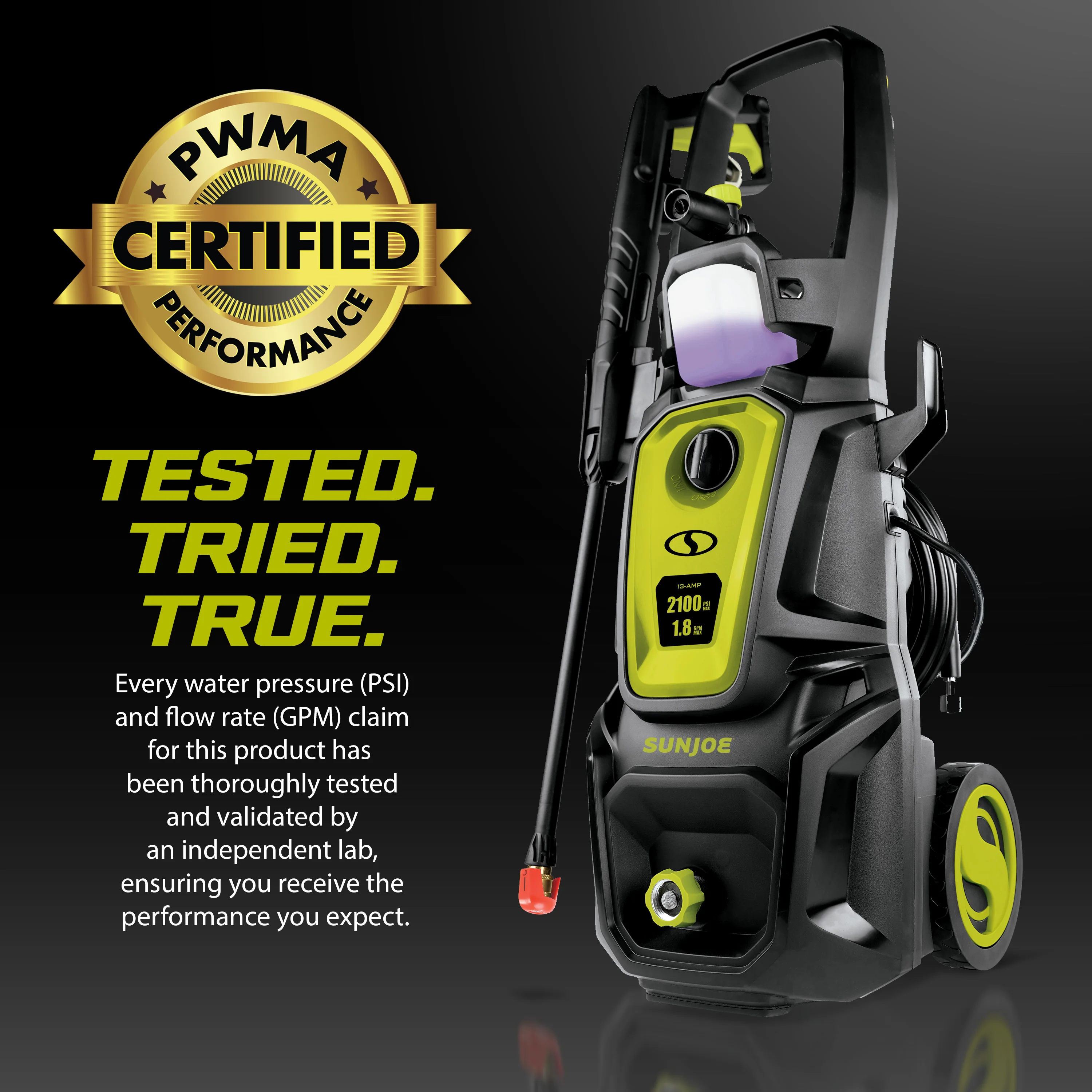 Sun Joe SPX2690-MAX Electric Pressure Washer | 13-Amp - Image 3