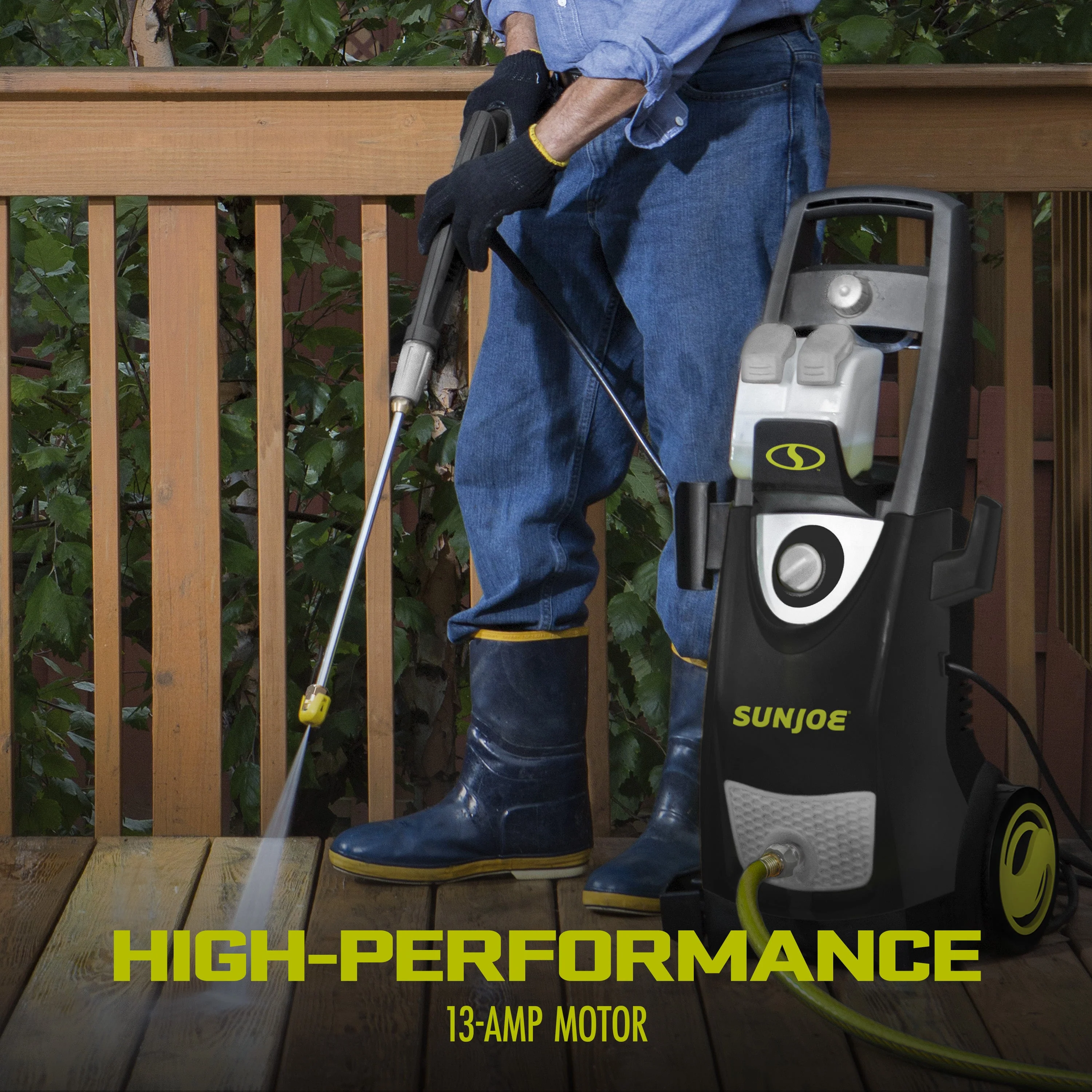 Sun Joe SPX3000® Certified Rated 2030 PSI Electric Pressure Washer | 1.2 GPM Rated Flow | Onboard Detergent Tanks | Clean Patios, Decks, Sidewalks, Cars, Boats, RVs, ATVs - Image 10