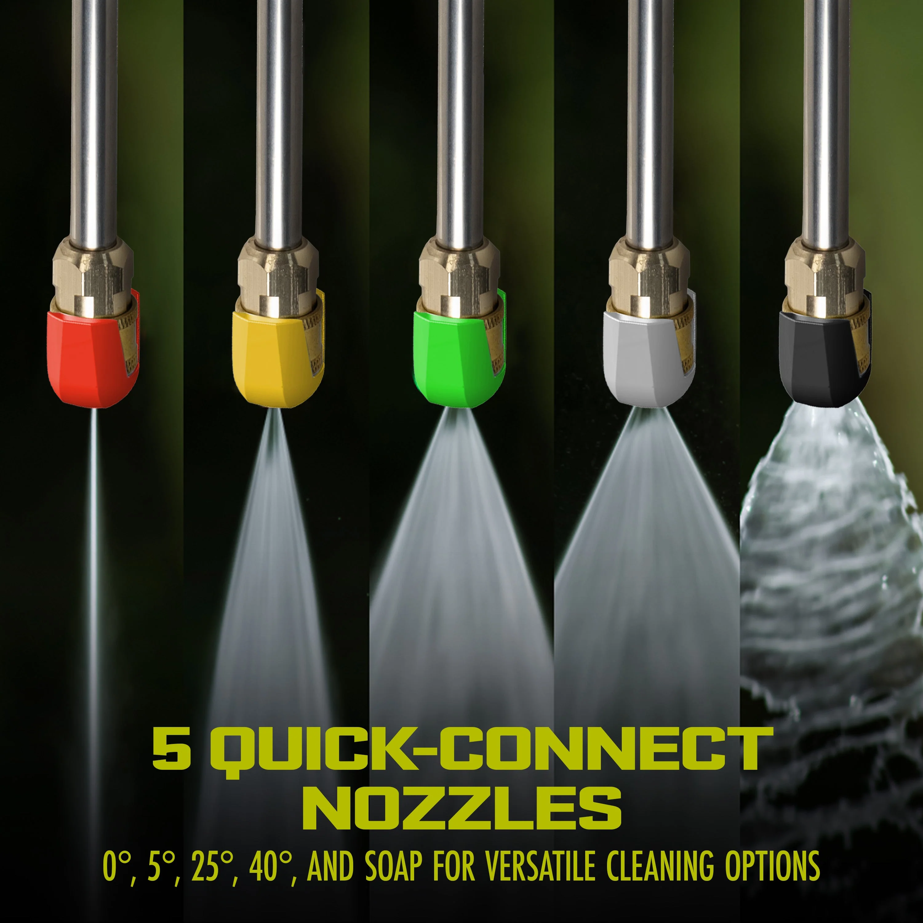 Sun Joe SPX3000® Certified Rated 2030 PSI Electric Pressure Washer | 1.2 GPM Rated Flow | Onboard Detergent Tanks | Clean Patios, Decks, Sidewalks, Cars, Boats, RVs, ATVs - Image 7