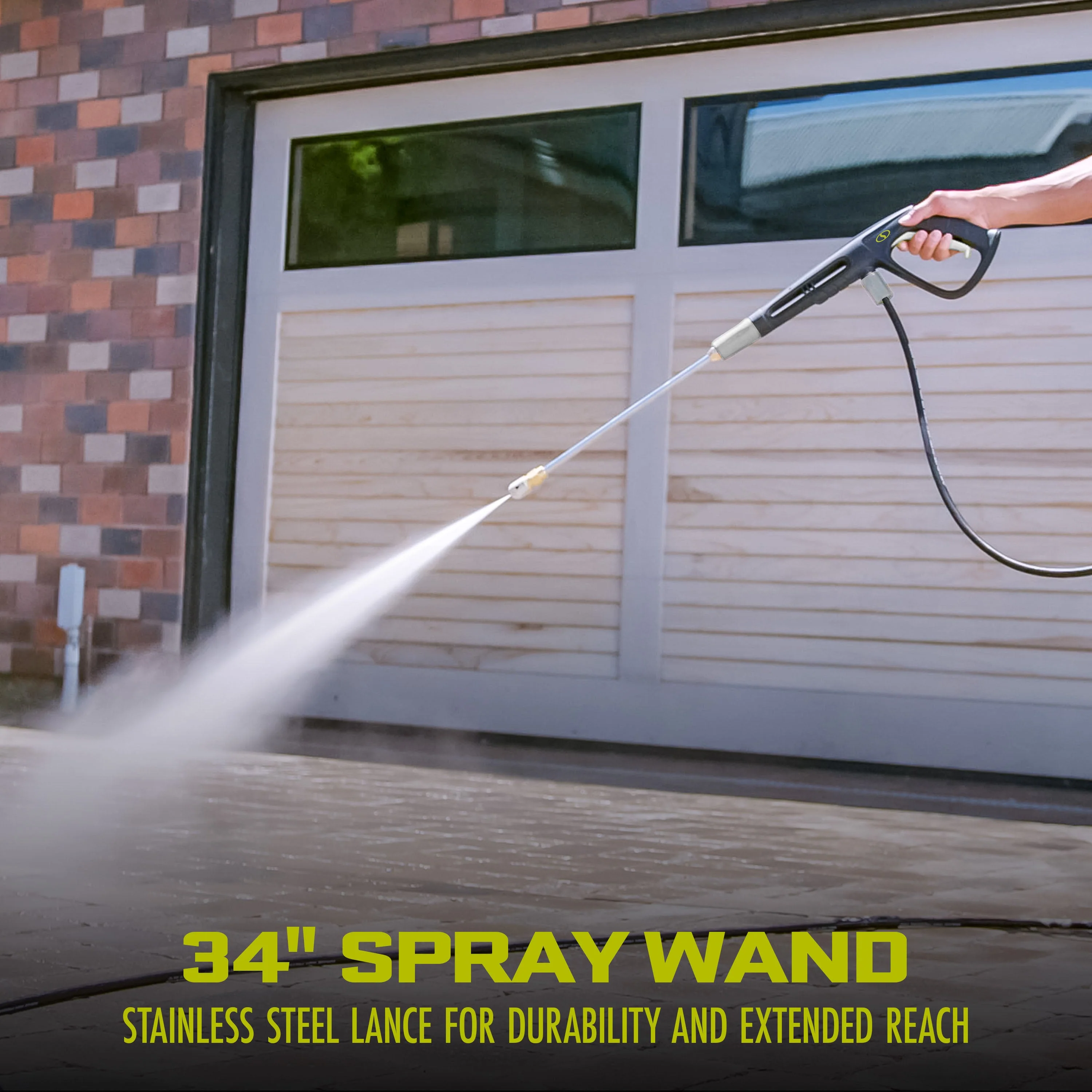 Sun Joe SPX3000® Certified Rated 2030 PSI Electric Pressure Washer | 1.2 GPM Rated Flow | Onboard Detergent Tanks | Clean Patios, Decks, Sidewalks, Cars, Boats, RVs, ATVs - Image 8