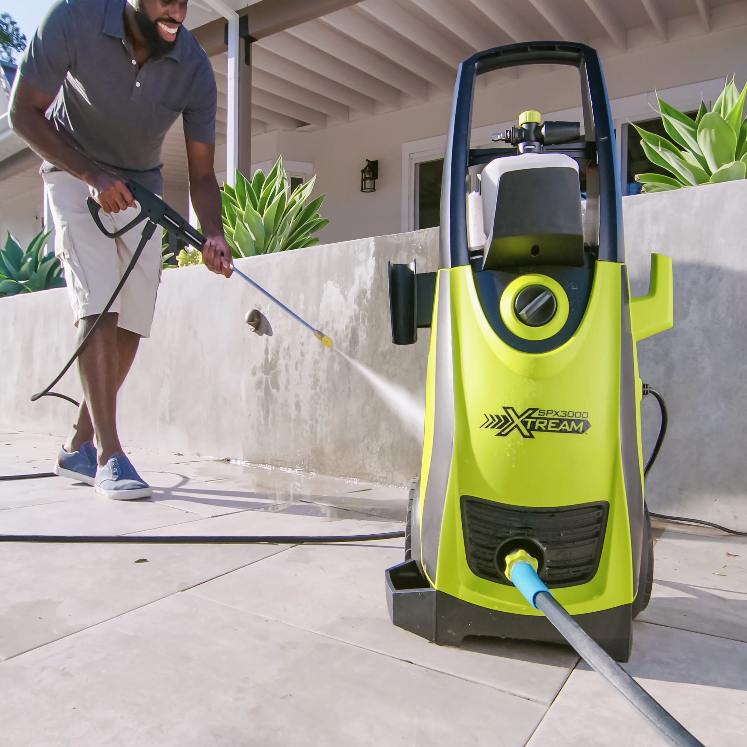 Sun Joe SPX3000®-XT1-MP3 XTREAM Clean Electric Pressure Washer | 13-Amp | Most Popular Accessory Bundle| XTREAM Triple Action Power - Image 6