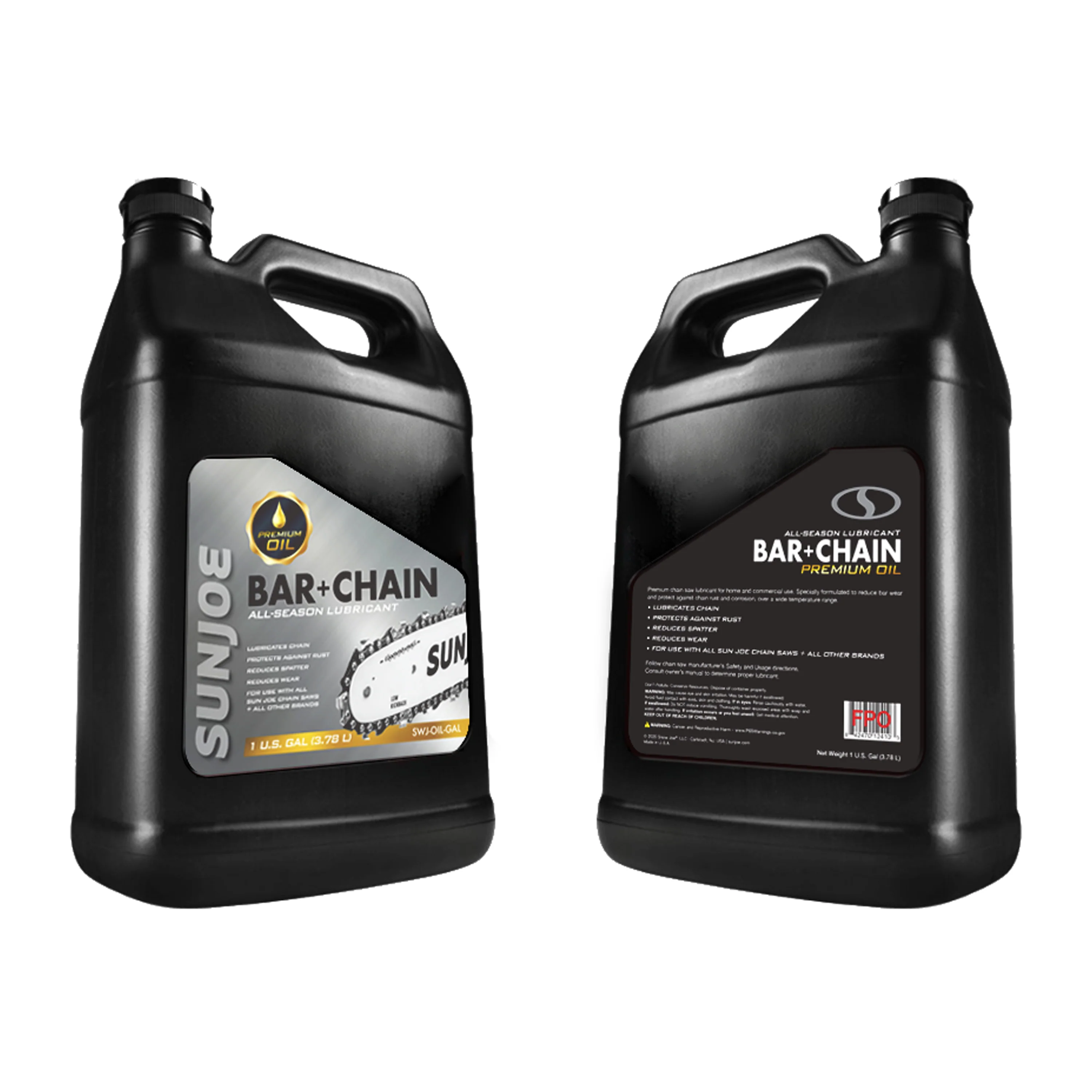Sun Joe SWJ-OIL-GAL Premium Bar, Chain and Sprocket Oil | All Season Chainsaw Chain Lubrication | Universal Chain Saw Chain Oil for Fast Efficient Cutting | 1-Gallon - Image 4