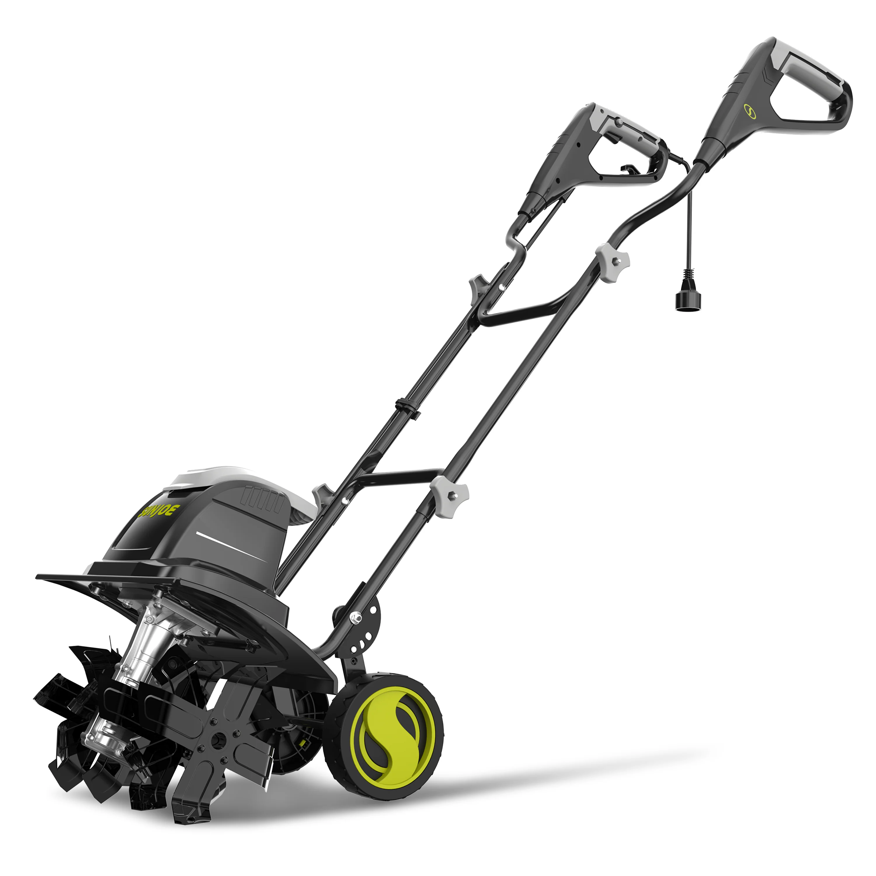 Sun Joe Electric Tiller + Cultivator | 15.7-inch | 15-Amp | 4-Position Height Adjustment - Image 8